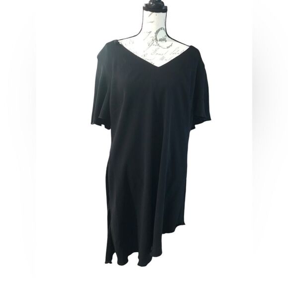 SL Kritian Black Short Sleeve Dress Size 24W - Picture 9 of 11
